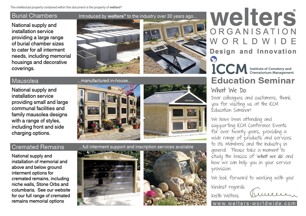 welters ICCM Education Seminar